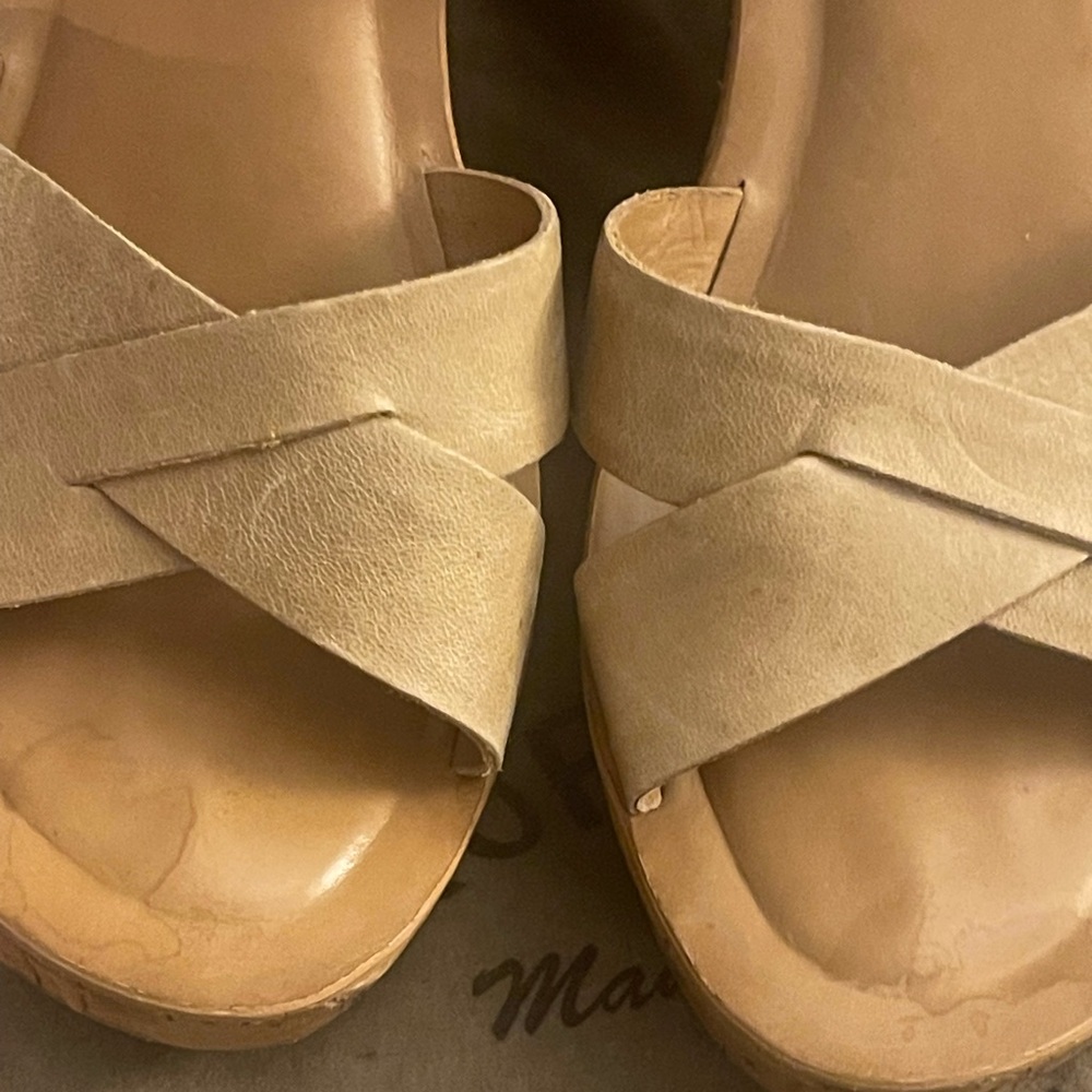 Kork-Ease Tan Platform Sandals - Picture 7 of 10